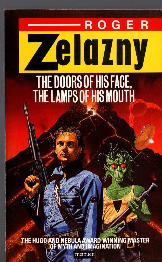 Roger Zelazny  THE DOORS OF HIS FACE, THE LAMPS OF HIS MOUTH front book cover image