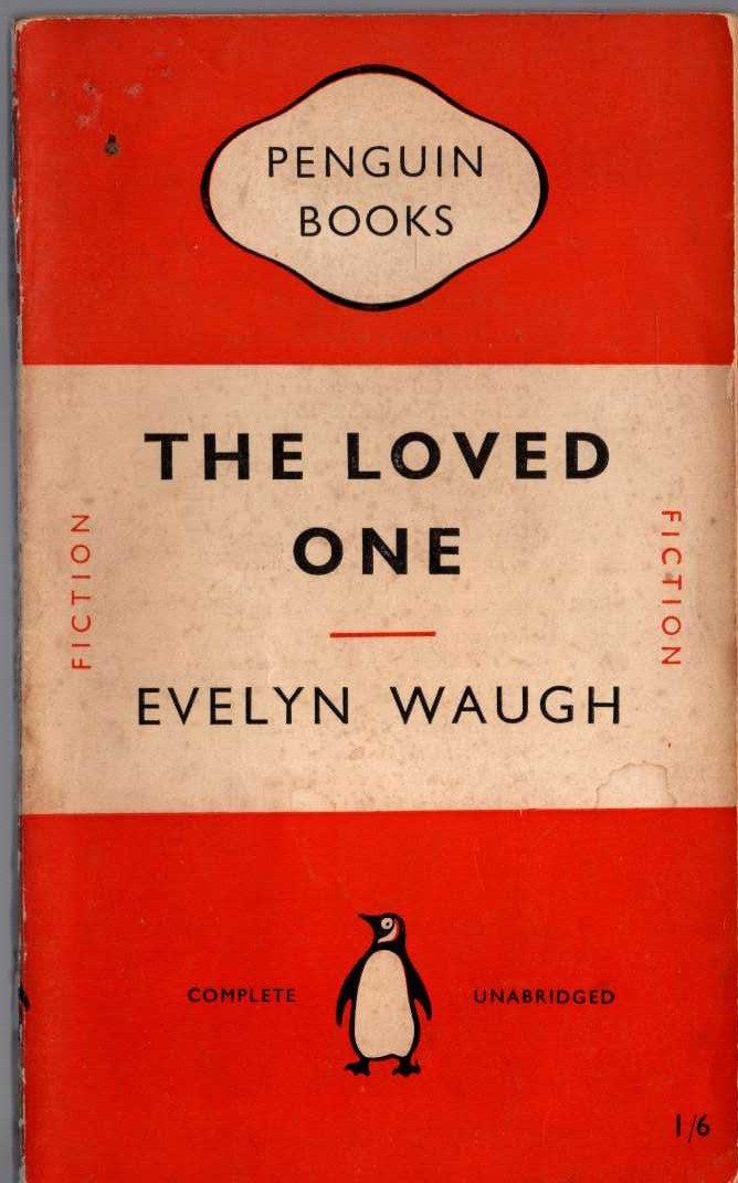 C.P. Snow  THE LOVED ONE front book cover image