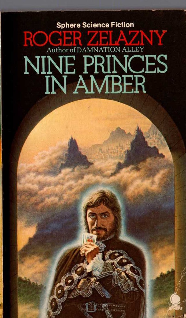 Roger Zelazny  NINE PRINCES IN AMBER front book cover image