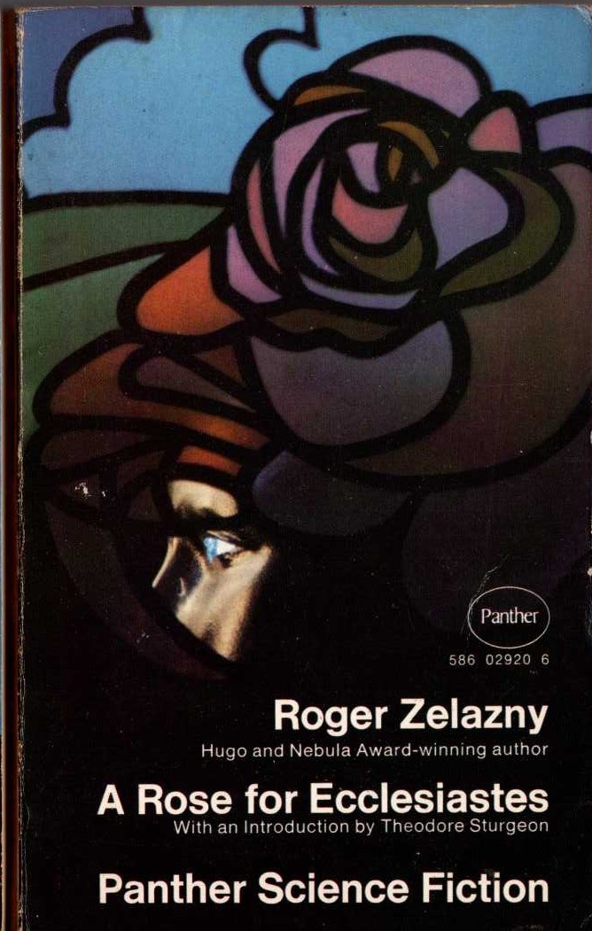 Roger Zelazny  A ROSE FOR ECCLESIASTES front book cover image