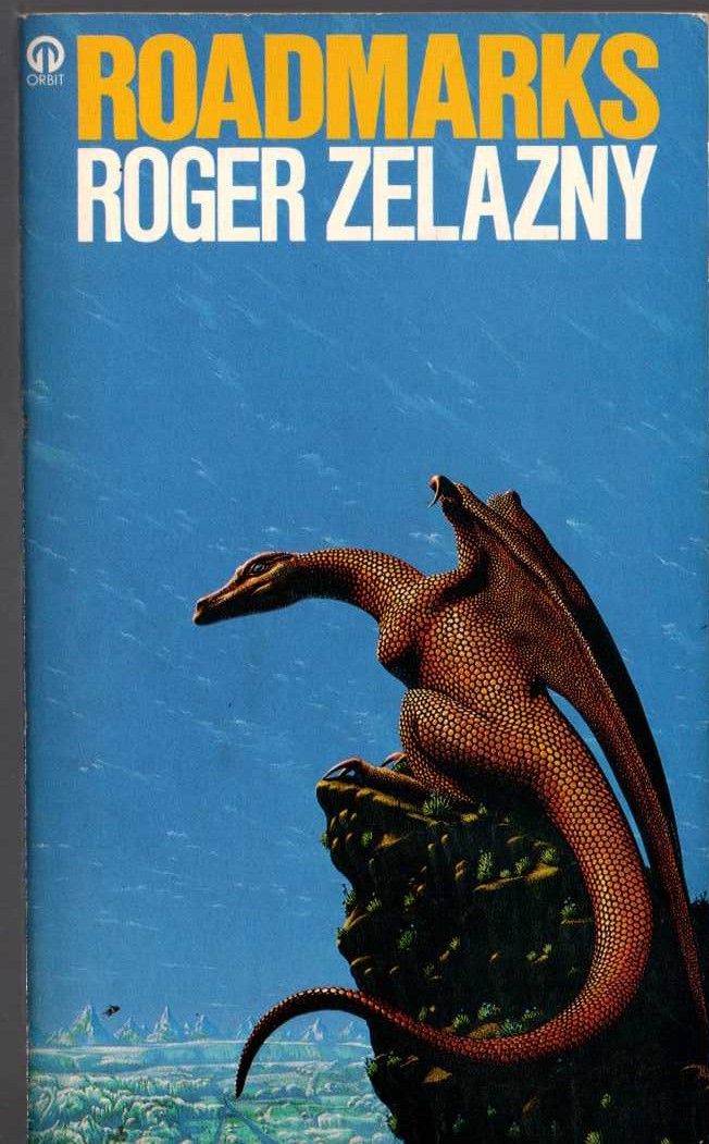Roger Zelazny  ROADMARKS front book cover image