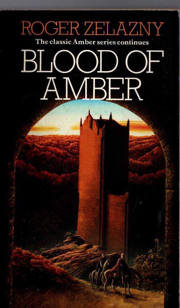 Roger Zelazny  BLOOD OF AMBER front book cover image