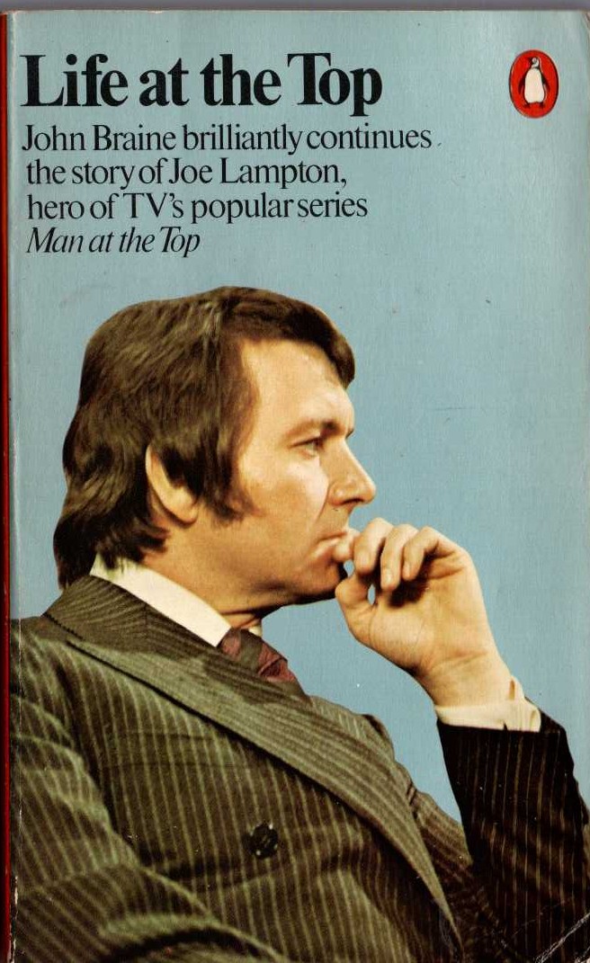 John Braine  LIFE AT THE TOP front book cover image