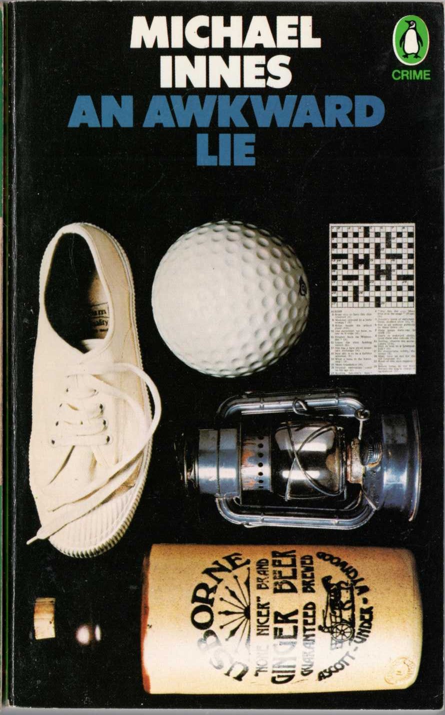 Michael Innes  AN AWKWARD LIE front book cover image