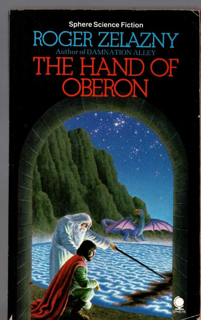 Roger Zelazny  THE HAND OF OBERON front book cover image