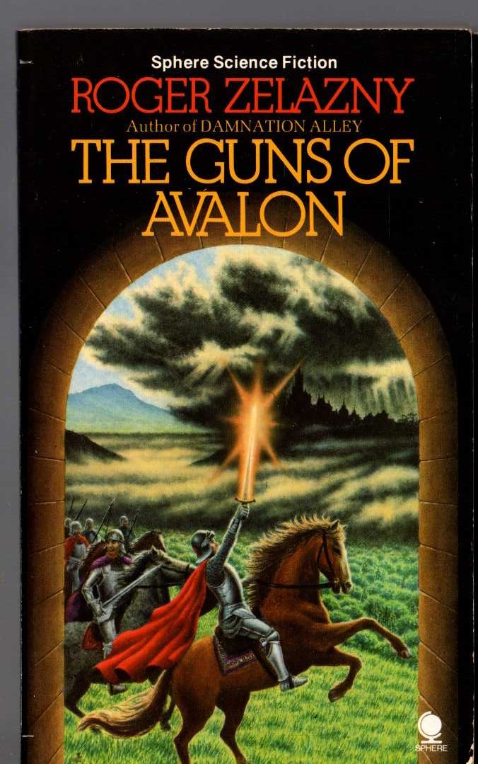 Roger Zelazny  THE GUNS OF AVALON front book cover image