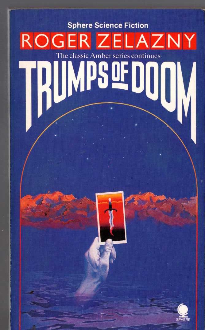 Roger Zelazny  TRUMPS OF DOOM front book cover image