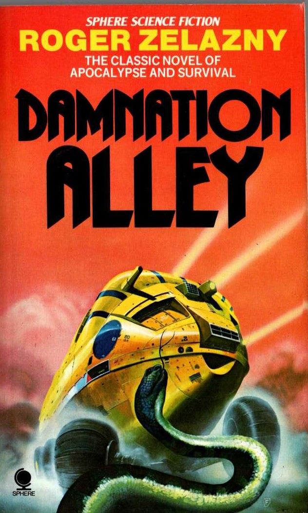 Roger Zelazny  DAMNATION ALLEY front book cover image