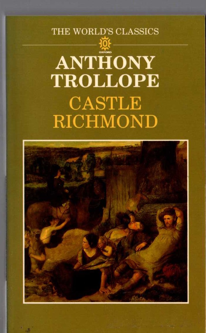 Anthony Trollope  CASTLE RICHMOND front book cover image