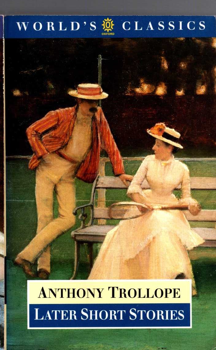 Anthony Trollope  LATER SHORT STORIES front book cover image