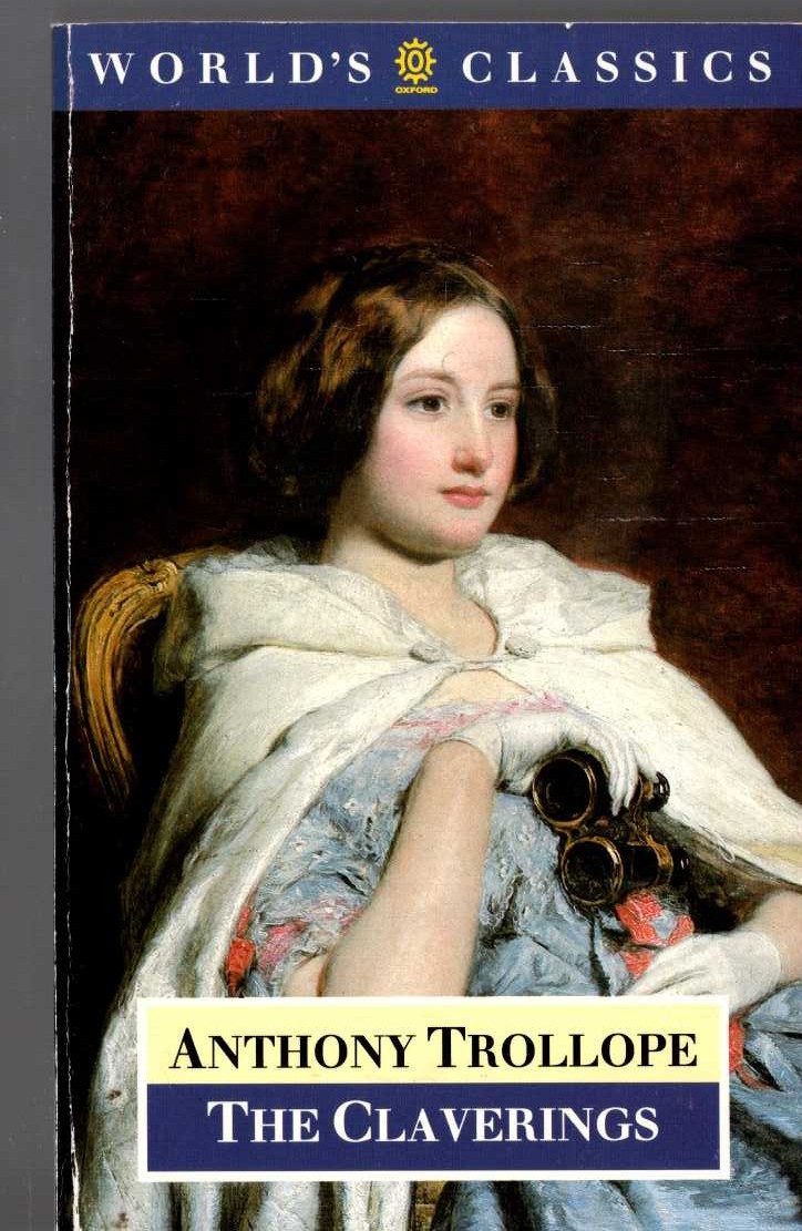 Anthony Trollope  THE CLAVERINGS front book cover image