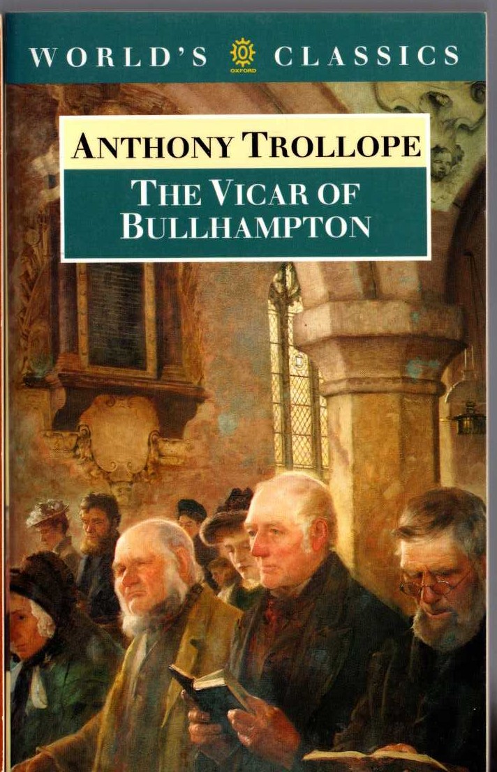 Anthony Trollope  THE VICAR OF BULLHAMPTON front book cover image