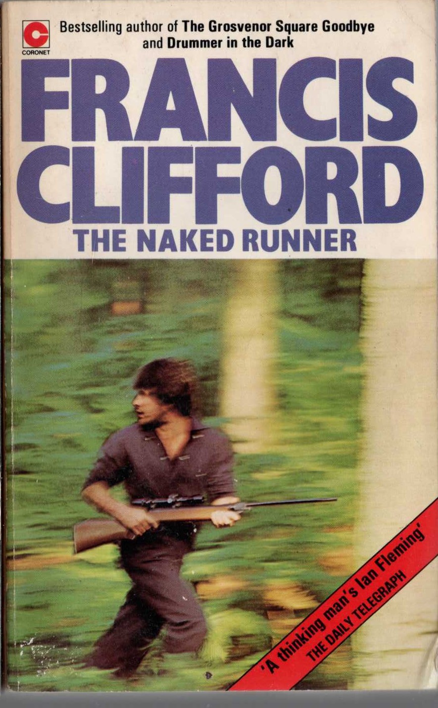 Francis Clifford  THE NAKED RUNNER front book cover image