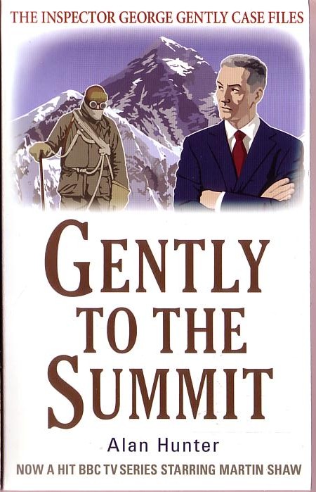 Alan Hunter  GENTLY TO THE SUMMIT front book cover image