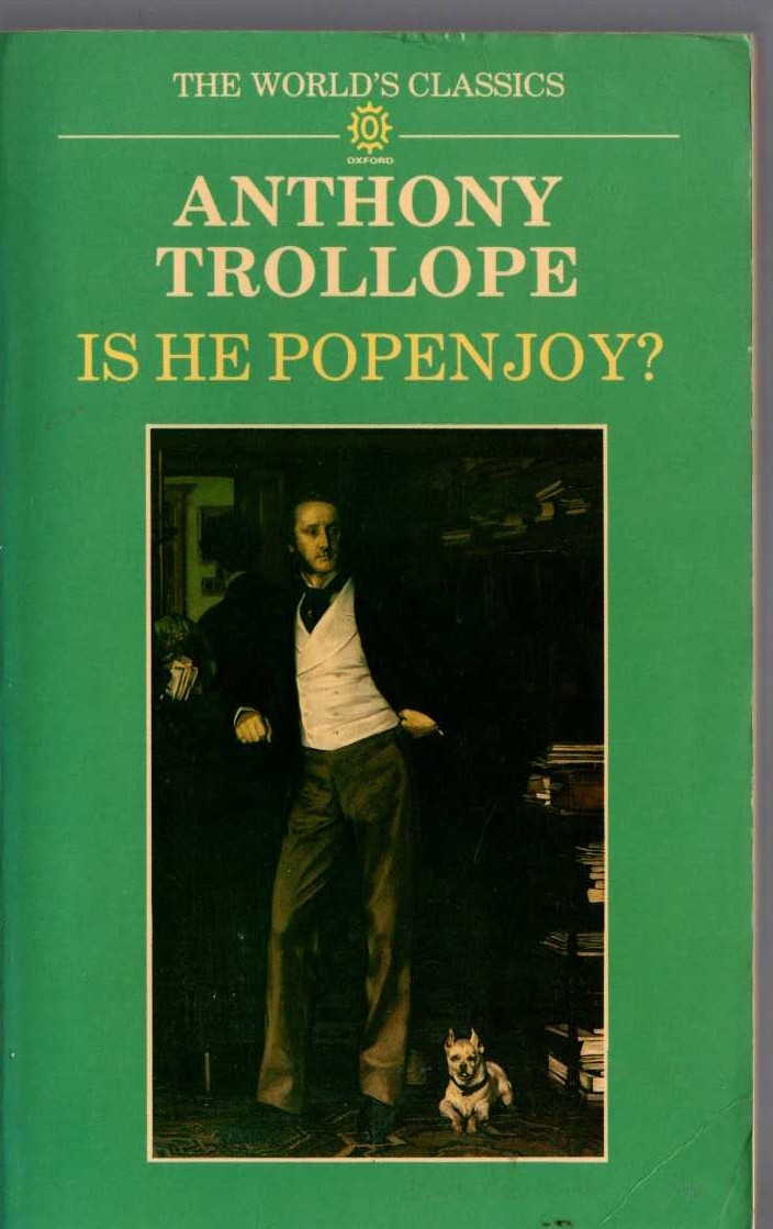 Anthony Trollope  IS HE POPENJOY? front book cover image