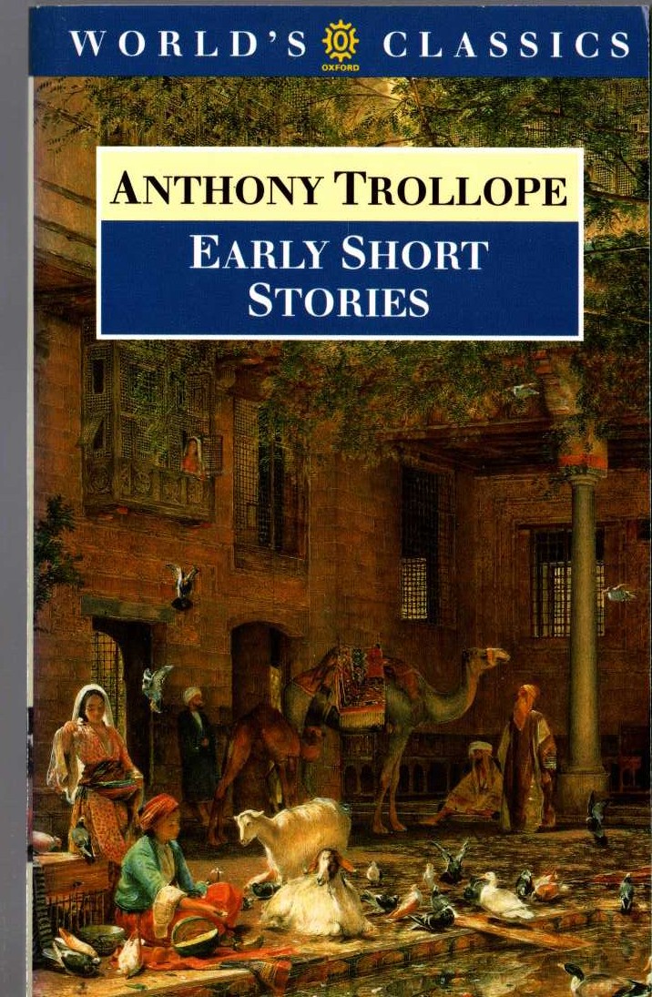 Anthony Trollope  EARLY SHORT STORIES front book cover image