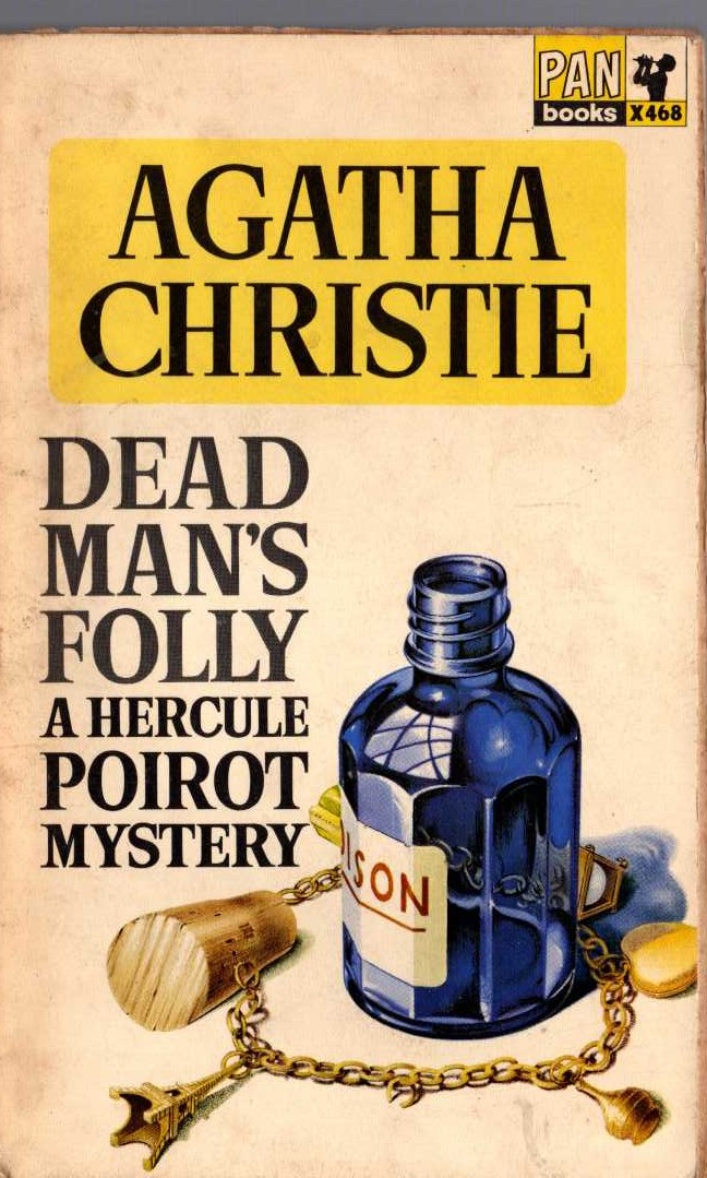 Agatha Christie  DEAD MAN'S FOLLY front book cover image