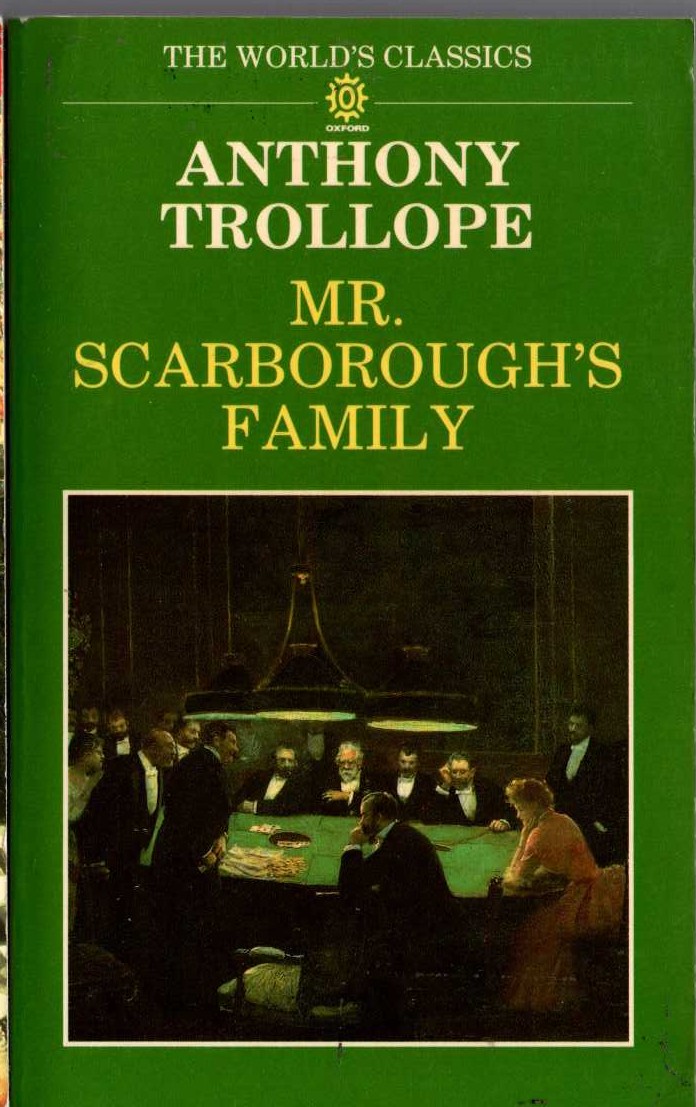 Anthony Trollope  MR. SCARBOROUGHS FAMILY front book cover image