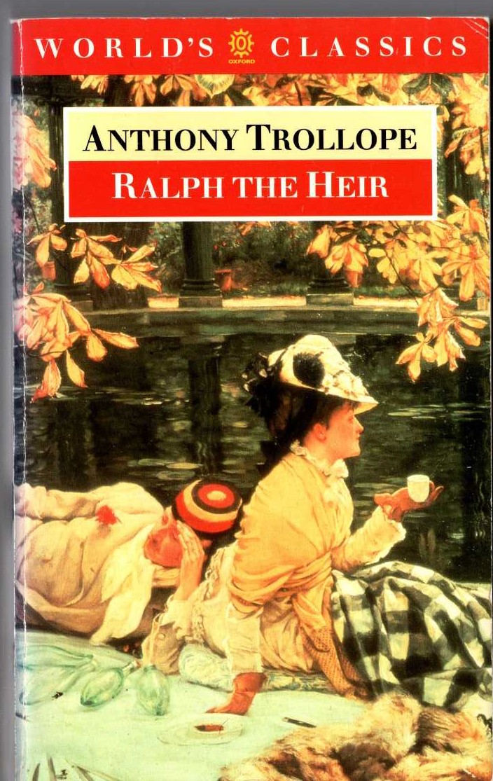 Anthony Trollope  RALPH THE HEIR front book cover image