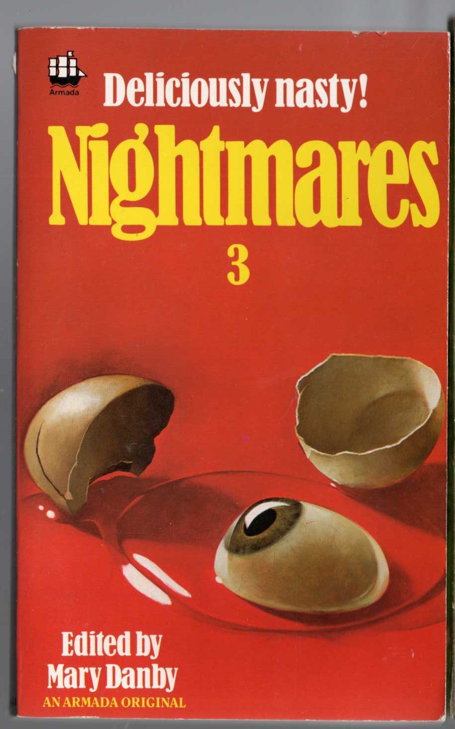 Mary Danby (edits) NIGHTMARES 3 front book cover image