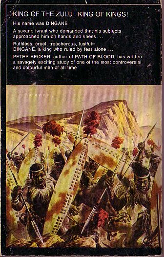 Peter Becker  RULE OF FEAR magnified rear book cover image