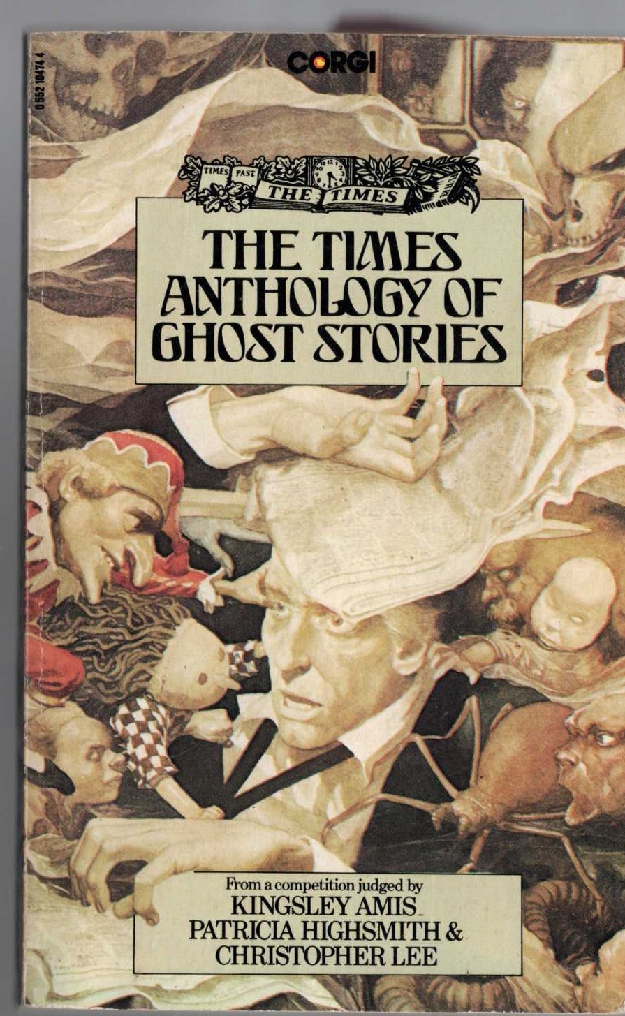 The Times  THE TIMES ANTHOLOGY OF GHOST STORIES front book cover image