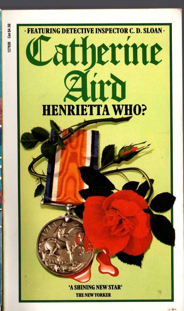 Catherine Aird  HENRIETTA WHO? front book cover image