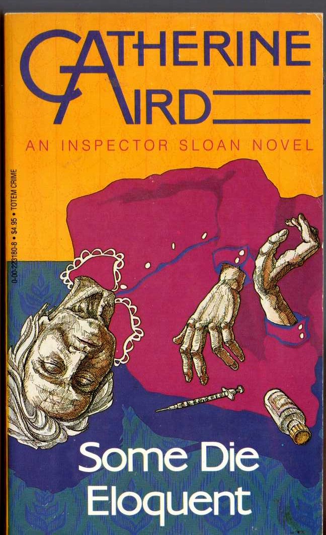 Catherine Aird  SOME DIE ELOQUENT front book cover image