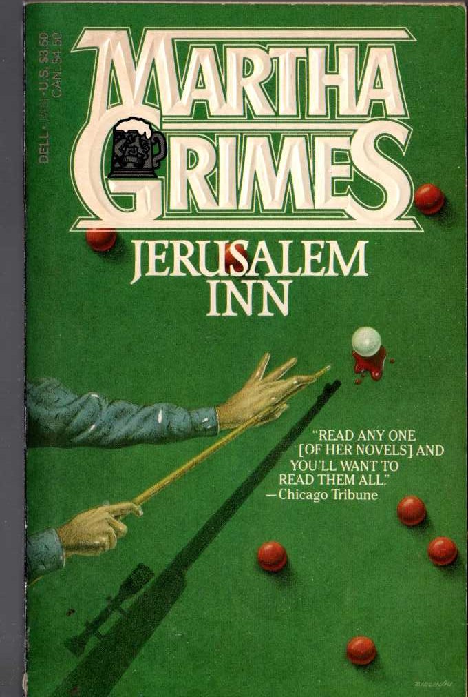 Martha Grimes  JERUSALEM INN front book cover image