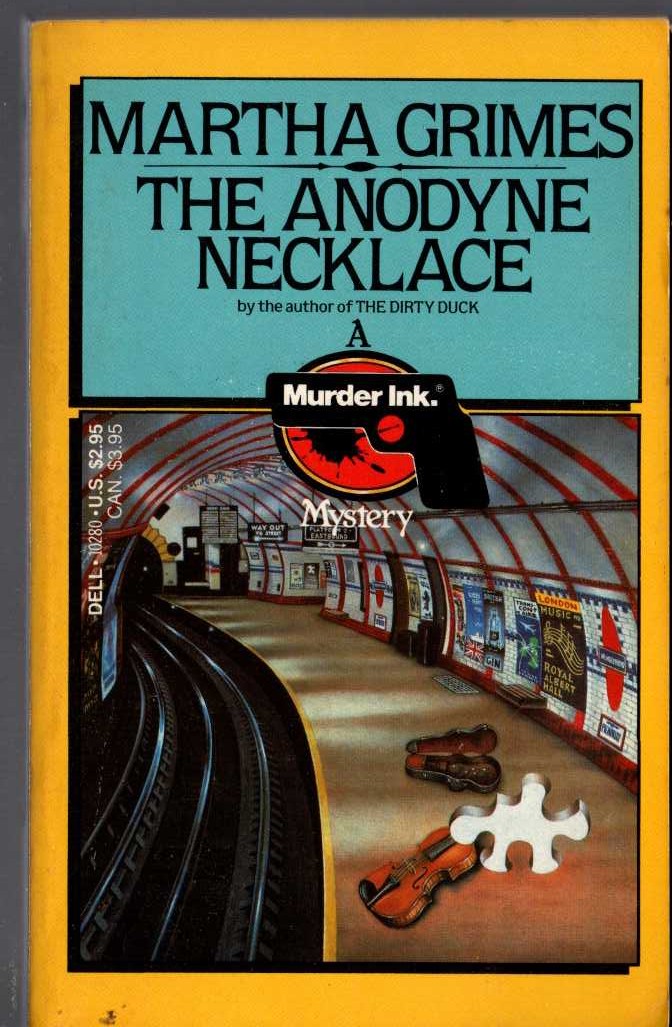 Martha Grimes  THE ANODYNE NECKLACE front book cover image