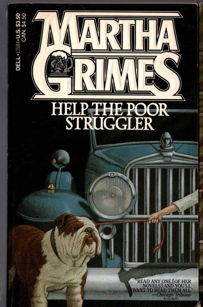 Martha Grimes  HELP THE POOR STRUGGLER front book cover image