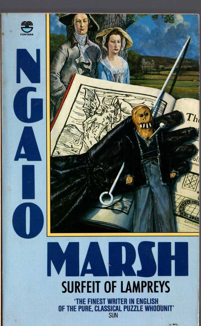 Ngaio Marsh  SURFEIT OF LAMPREYS front book cover image