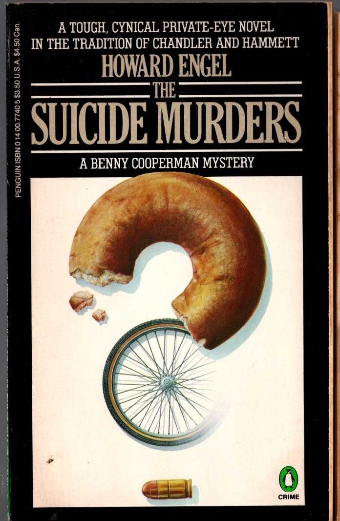 Howard Engel  THE SUICIDE MURDERS front book cover image