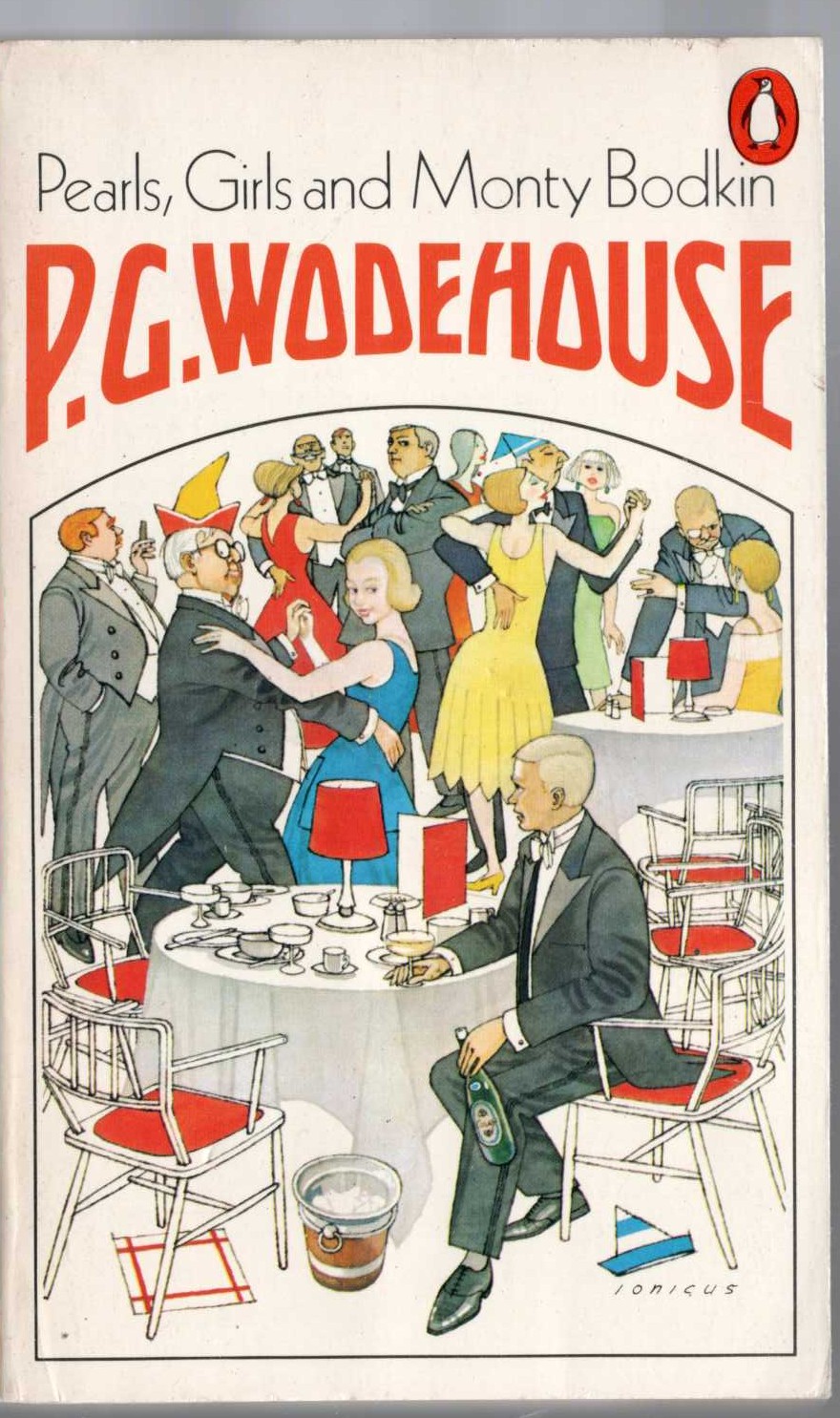 P.G. Wodehouse  PEARLS, GIRLS AND MONTY BODKIN front book cover image