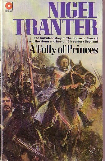 Nigel Tranter  A FOLLY OF PRINCES front book cover image