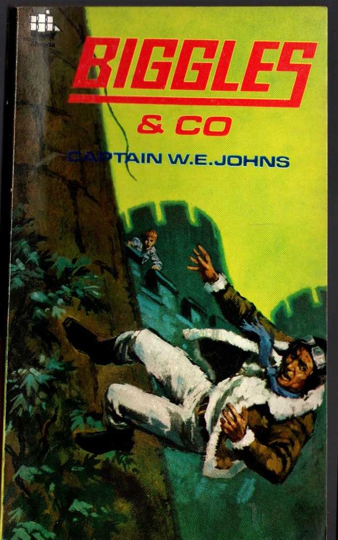 Captain W.E. Johns  BIGGLES & CO. front book cover image