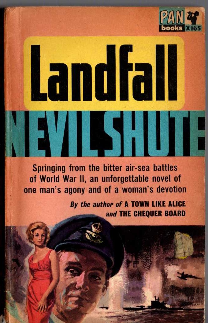 Nevil Shute  LANDFALL front book cover image