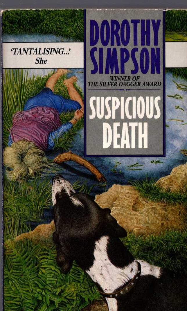 Dorothy Simpson  SUSPICIOUS DEATH front book cover image