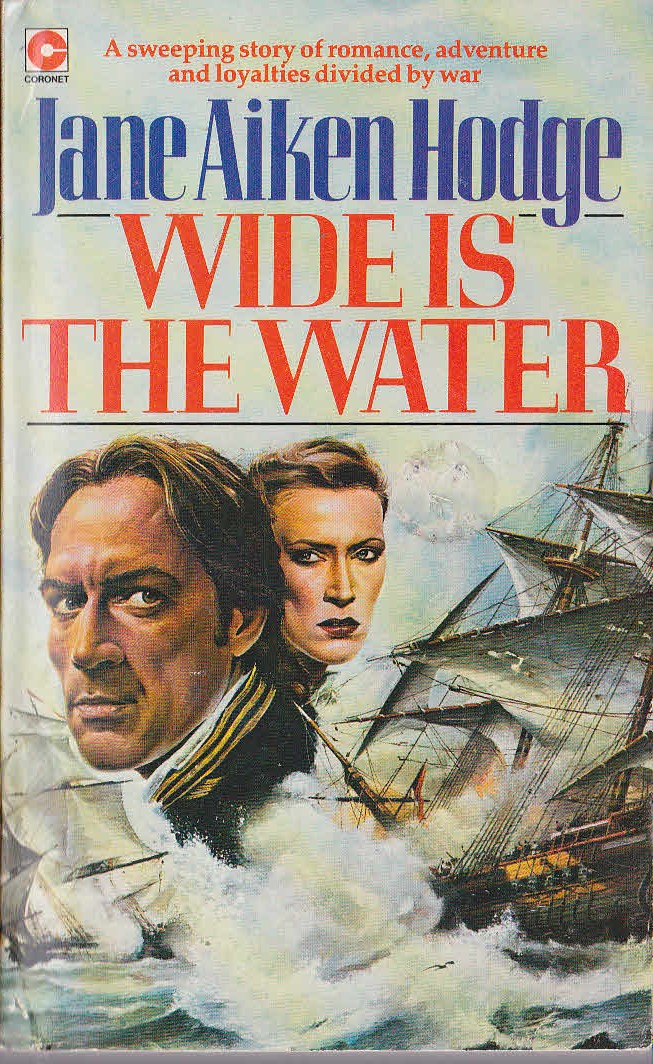 Jane Aiken Hodge  WIDE IS THE WATER front book cover image