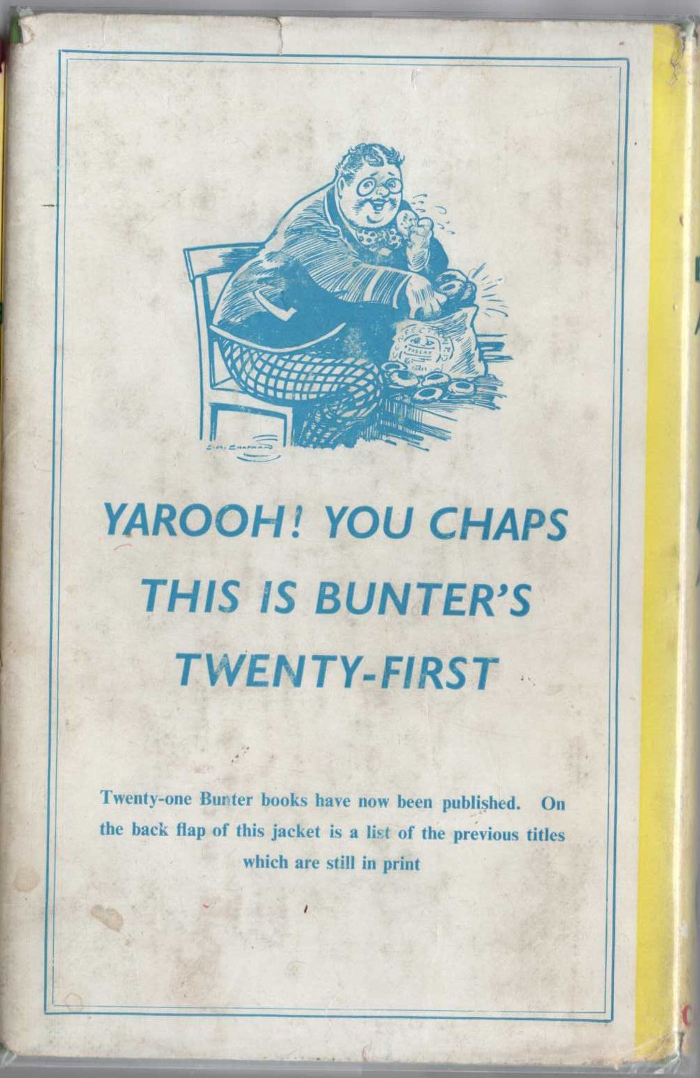 BILLY BUNTER AFLOAT magnified rear book cover image