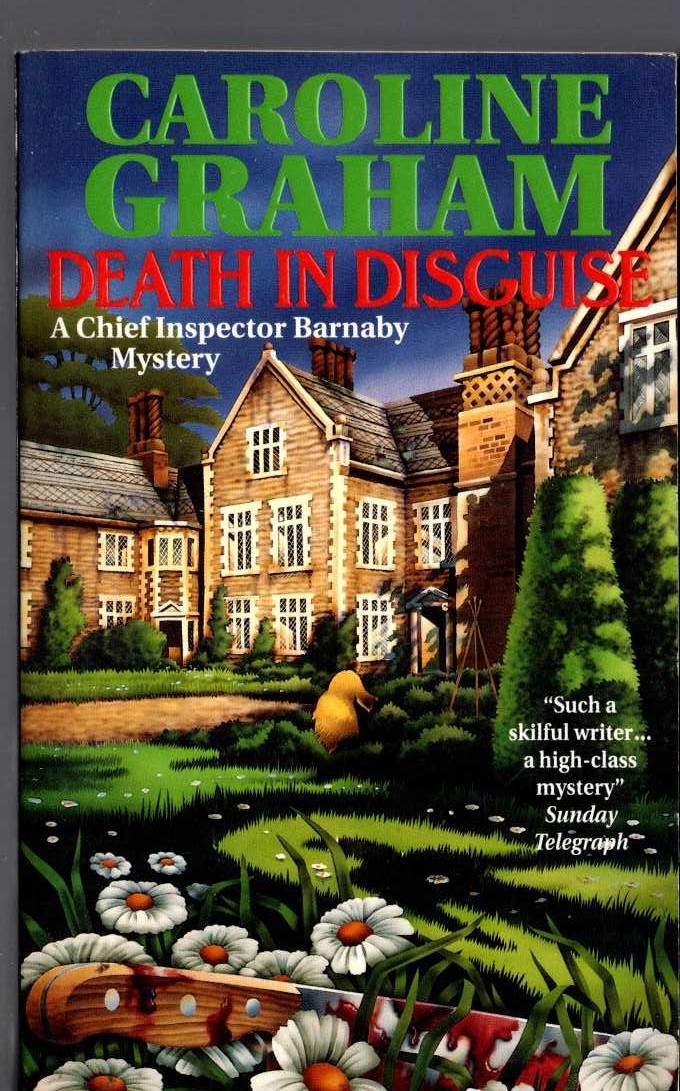 Caroline Graham  DEATH IN DISGUISE front book cover image