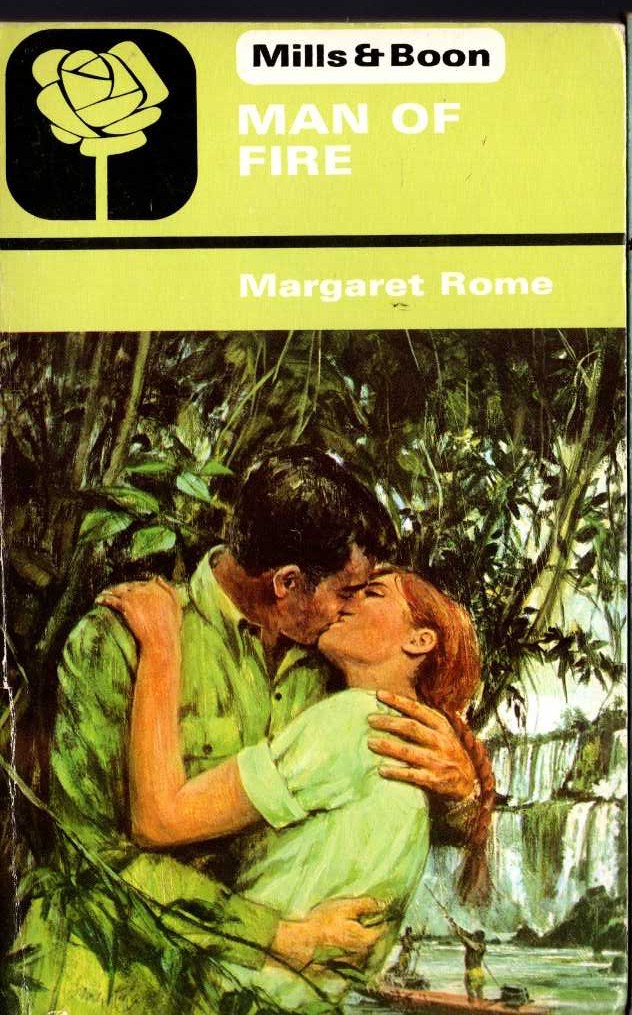 Margaret Rome  MAN OF FIRE front book cover image