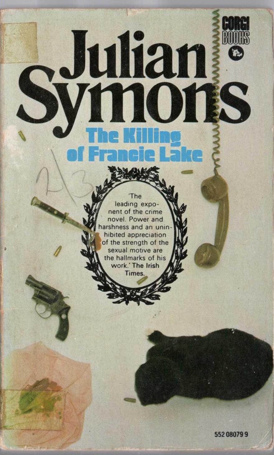 Julian Symons  THE KILLING OF FRANCIE LAKE front book cover image