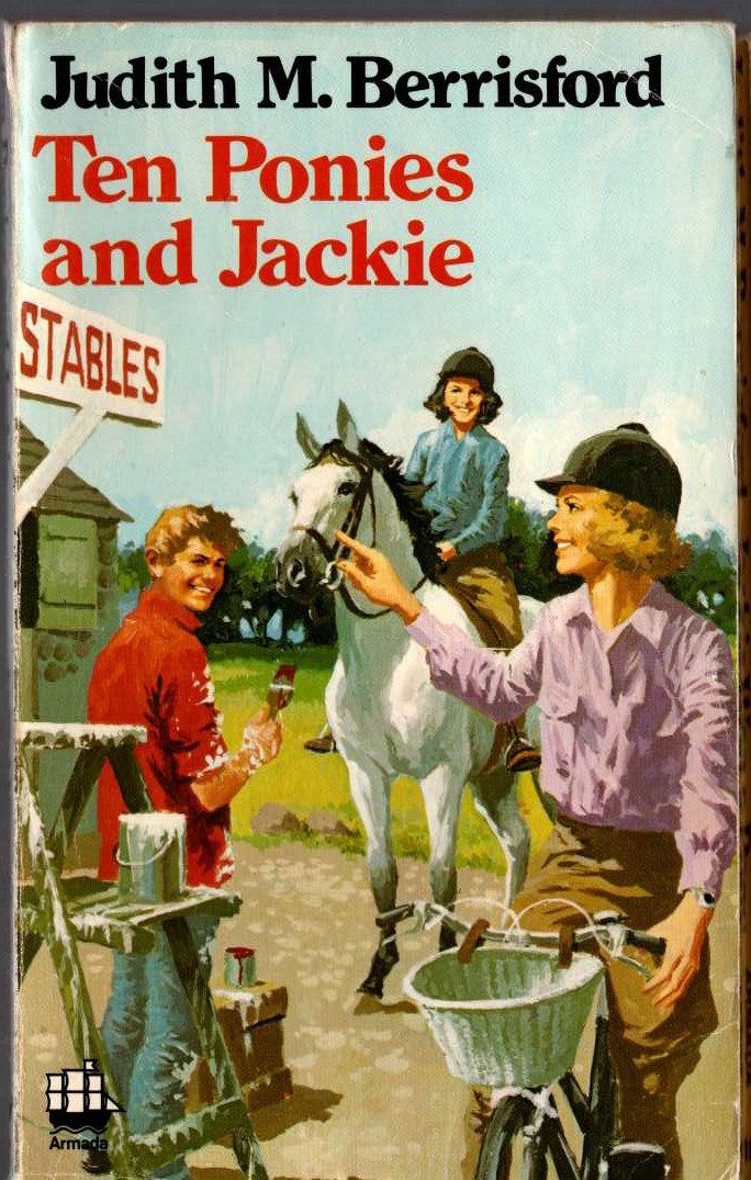 Judith M. Berrisford  TEN PONIES AND JACKIE front book cover image