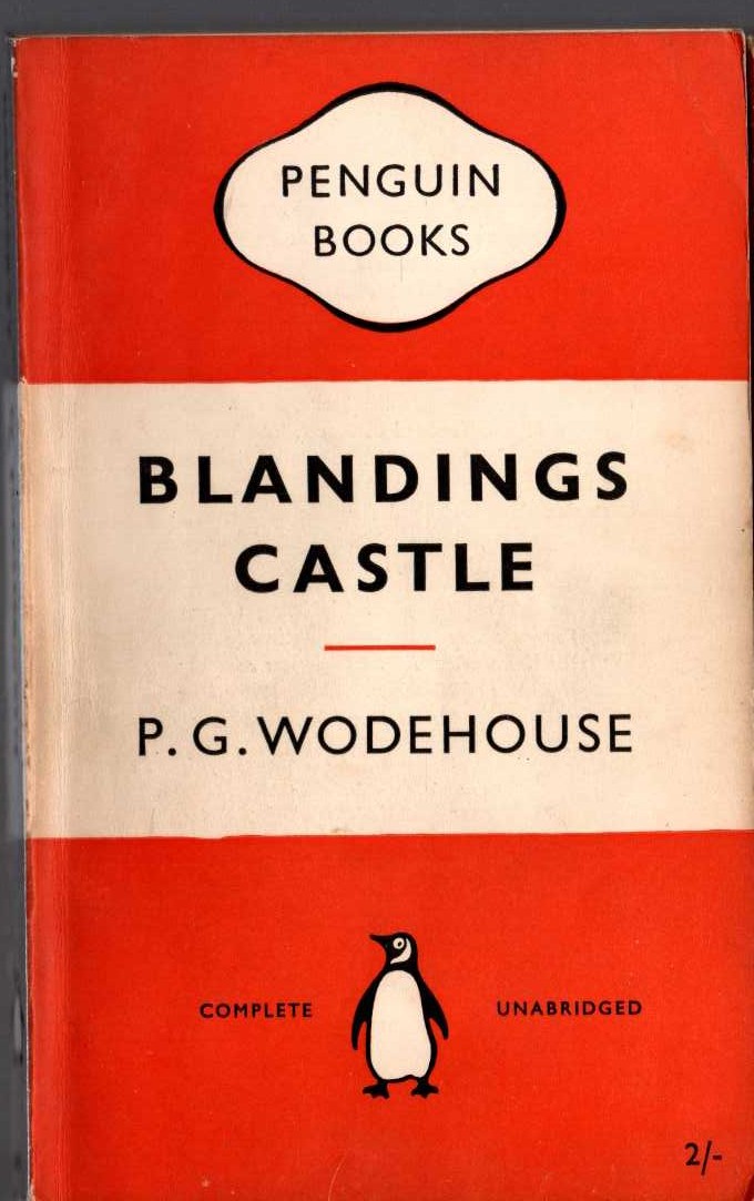 P.G. Wodehouse  BLANDINGS CASTLE front book cover image