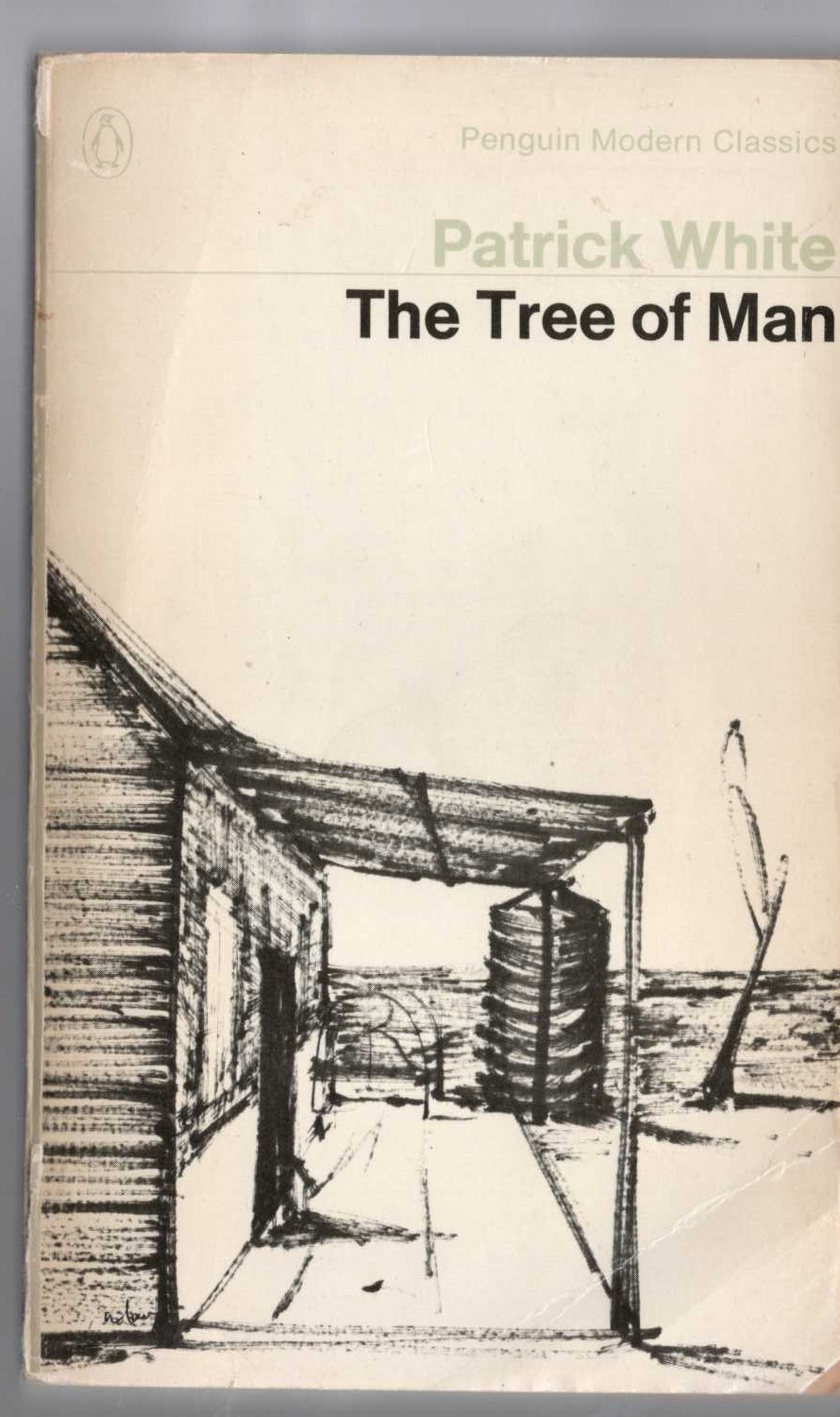Patrick White  THE TREE OF MAN front book cover image