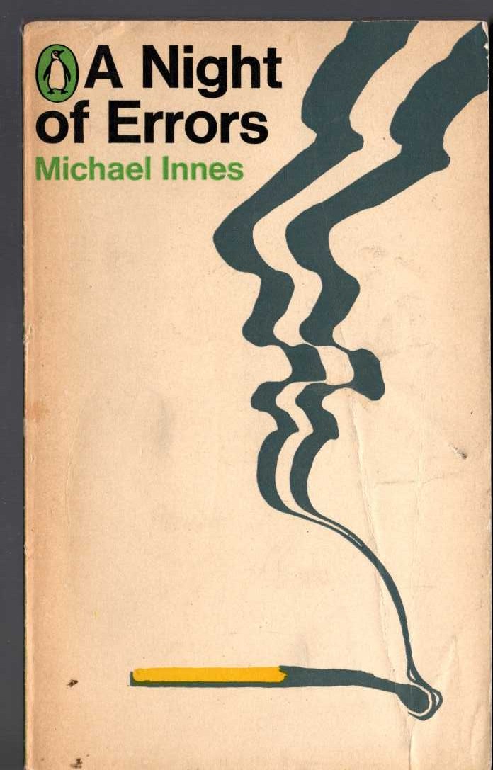Michael Innes  A NIGHT OF ERRORS front book cover image