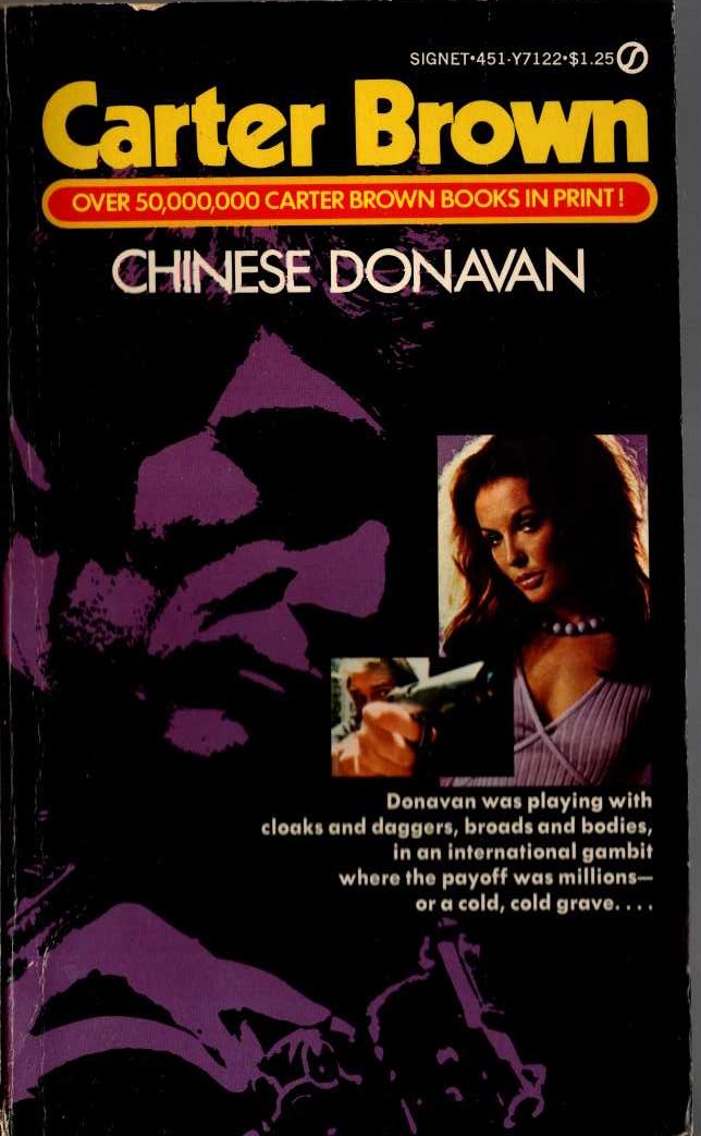 Carter Brown  CHINESE DONAVAN front book cover image