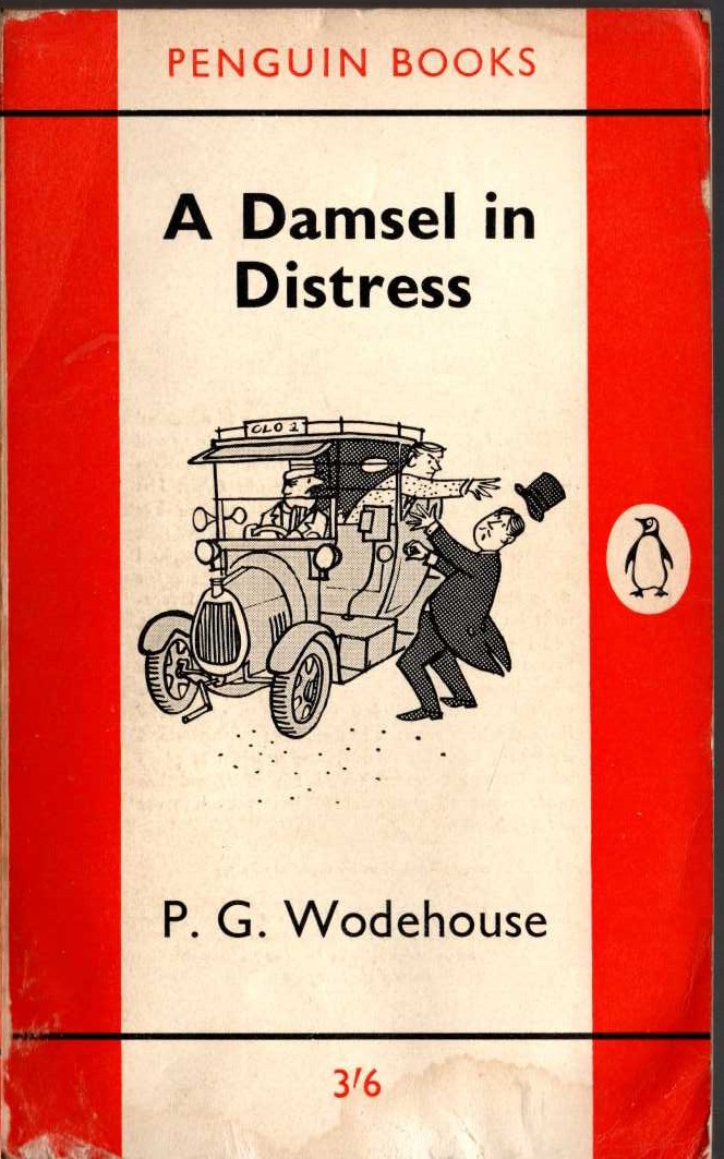 P.G. Wodehouse  A DAMSEL IN DISTRESS front book cover image