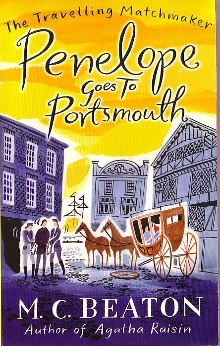 M.C. Beaton  PENELOPE GOES TO PORTSMOUTH front book cover image